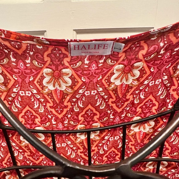 HALIFE SoHo Bohemian V Neck Tunic Dress - Picture 5 of 5